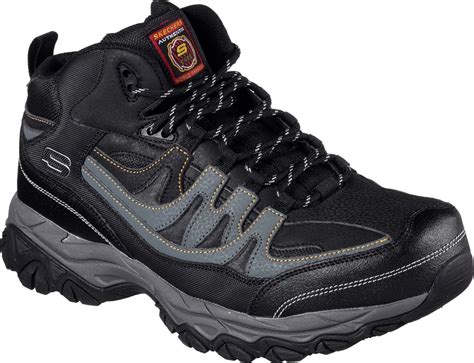 Buy Skechers Work Men's Relaxed Fit Holdredge - Rebem Steel Toe Hiker ...