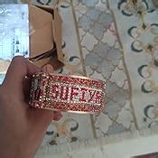 Buy NASEEM BANGLE Plastic Diamond Golden and Red Name and Picture ...