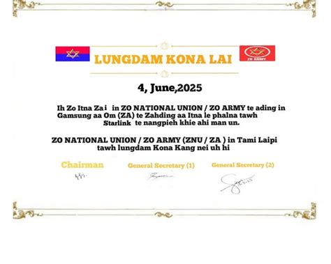Zo National Union: Zo Army ~ KHALVONTAWI - Voice of the Voiceless from ...