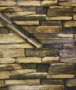 Flipkart SmartBuy 1000 cm Brick Stone Vinyl Self Adhesive Wallpaper ...