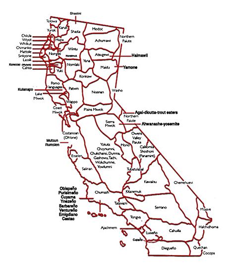 Native American Name Of California at James Aviles blog