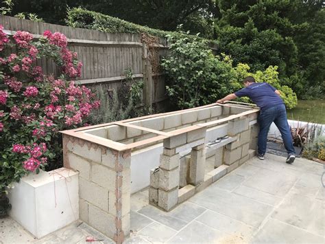 Cinder Block Outdoor Kitchens