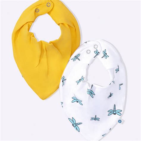 Cotton Bug Bib - Dragonfly (Pack of 2) – AllThingsBaby.com