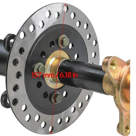 Go Kart Full Rear Differential Axle Kit 500W 1000W | Ubuy India