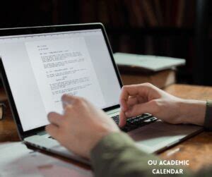 OU Academic Calendar 2025‑2026: Important Dates & Deadlines