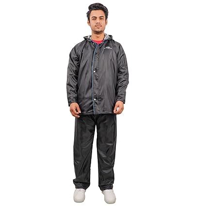 Ben Martin Men's Double Layer Reversible Rain Coat & Pants Set ...