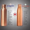 Dr. Copper Worlds First Seam Less Copper Water 1000 ml Copper Bottle ...