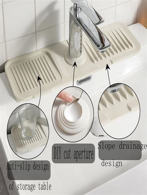 1pc silicone faucet splash pad | SHEIN USA