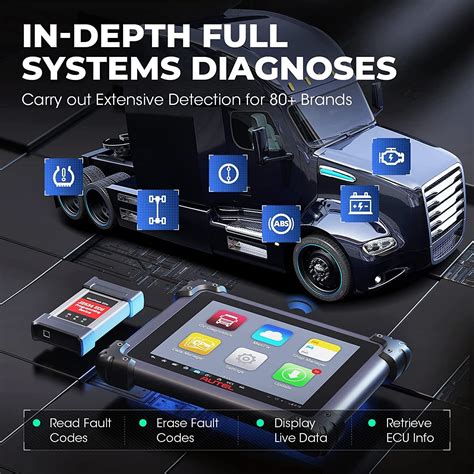 Autel MaxiSys CV Heavy Duty Truck Scanner Diagnostic | Ubuy India