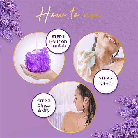 Buy CAMAY PARIS LAVENDER SHOWER GEL WITH NATURAL OILS, LONG-LASTING ...