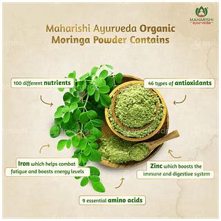 Maharishi Ayurveda Organic Moringa Powder 100gm - Uses, Side Effects ...
