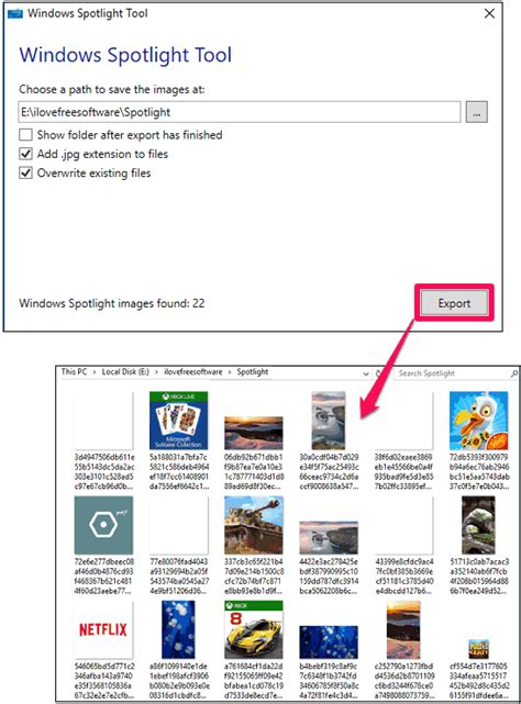 Kuvatulokset haulle how to save windows spotlight pictures
