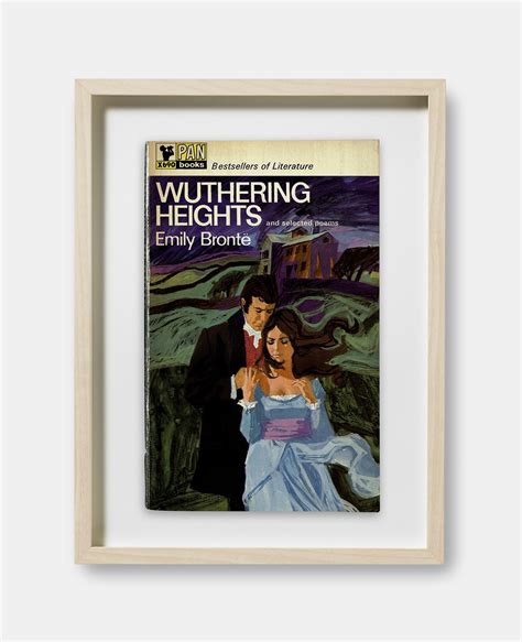 Wuthering Heights Book Cover Poster