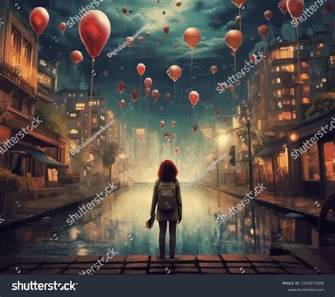 Anime Flying with Balloons 的图像结果