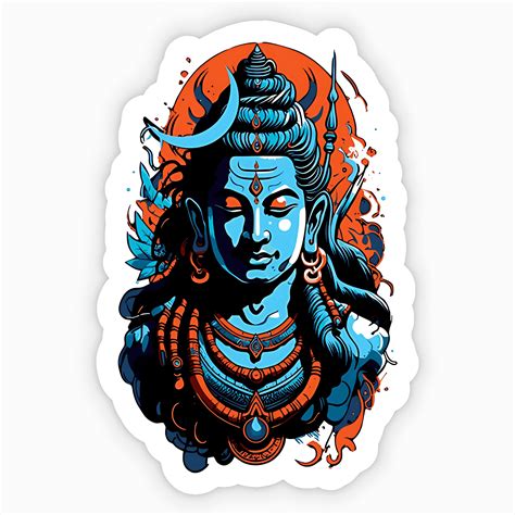 Lord Shiva - Mahadev Sticker – sticckiz.com