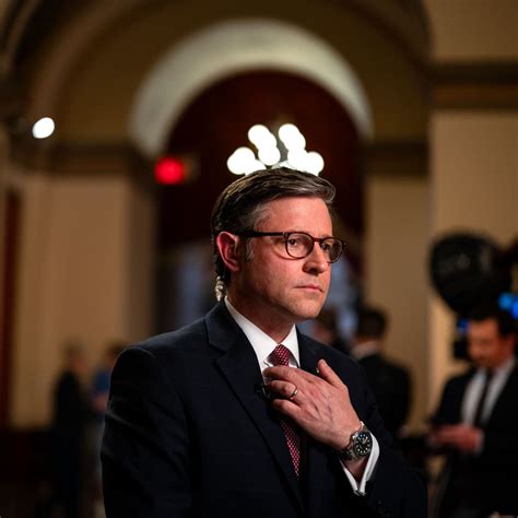 Speaker Mike Johnson Opposed Ukraine Aid. Then He Risked His Job ...