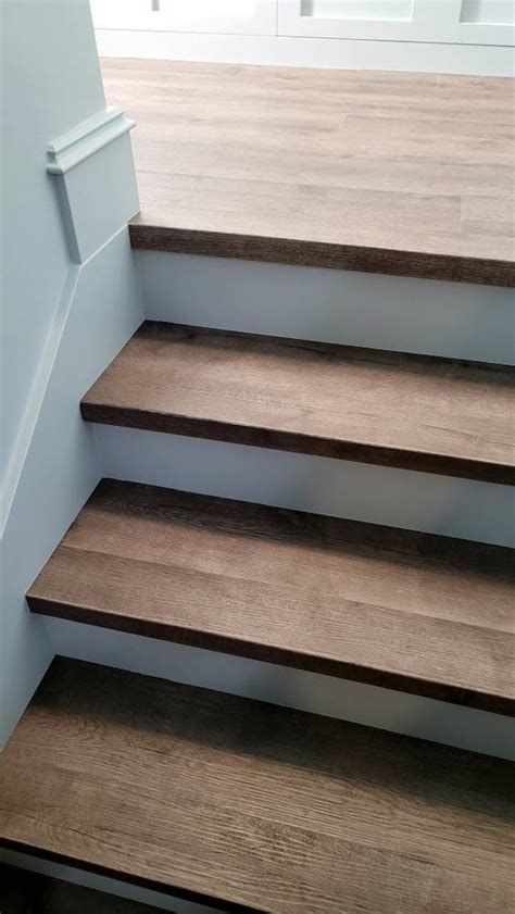 Stair Treads, Luxury Vinyl Flooring - Custom Flush Stair Covers ...