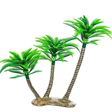 Buy Hobby Central Artificial Miniature Plastic Tree (Coconut Tree Size ...