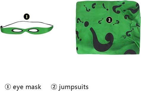 COSKEY Mens Riddler Bodysuit Riddler Costume Outfit India | Ubuy