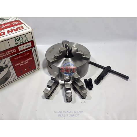 Jual Chuck Bubut 10 inch 3 JAW - Klaw 250mm inch 3 JAW - Pencekam 10 ...