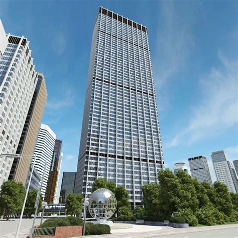 One Chase Manhattan Plaza original 3D Model $14 - .max - Free3D