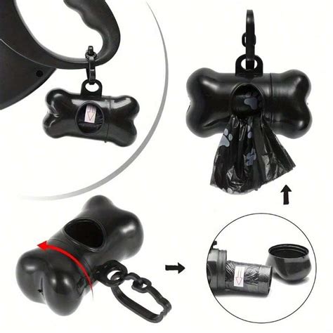 14 Rolls Of Durable Leak-Proof Dog Poop Bags With 1pc Bone-Shaped ...