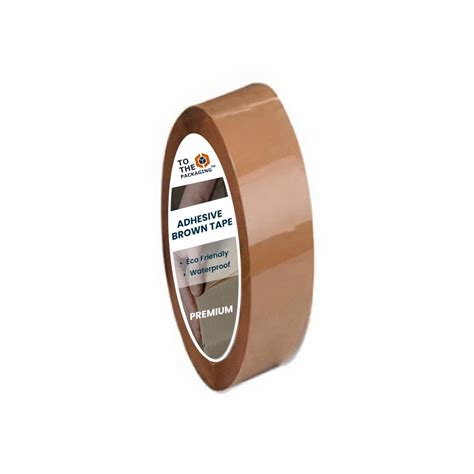 To The Packaging™ Heavy Duty Cello Brown tape 1 inch 24 mm 65 meters ...