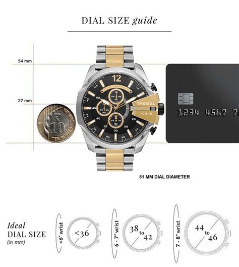 DZ4581 | DIESEL Mega Chief Chronograph Watch for Men – Sai Creations ...