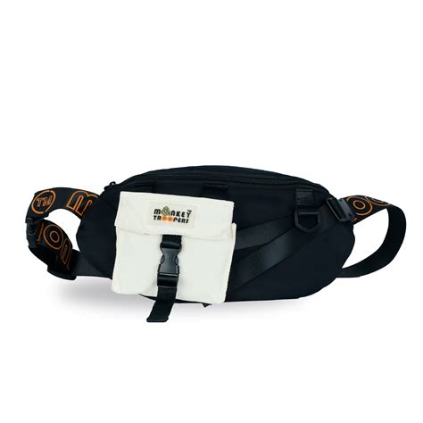 Vibe Fanny Pack- Daily Use Waist Bag | Black – Monkey Troopers