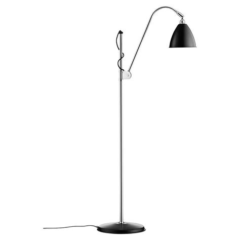 Robert Dudley Bl3 Small Floor Lamp, Chrome For Sale at 1stDibs