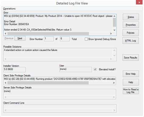 Install.log Error 的图像结果