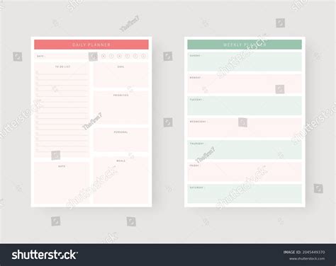 Daily/Weekly Planner 的图像结果
