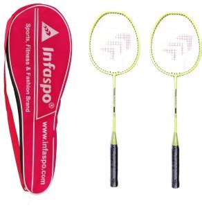 Infaspo 7000 Strung Badminton Racquet Durable Set Of 2 Badminton Racket ...