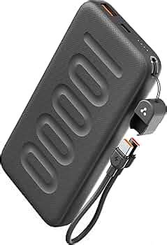 Ambrane 10000mAh Slim & Compact Powerbank, 22.5W Fast Charging, USB ...