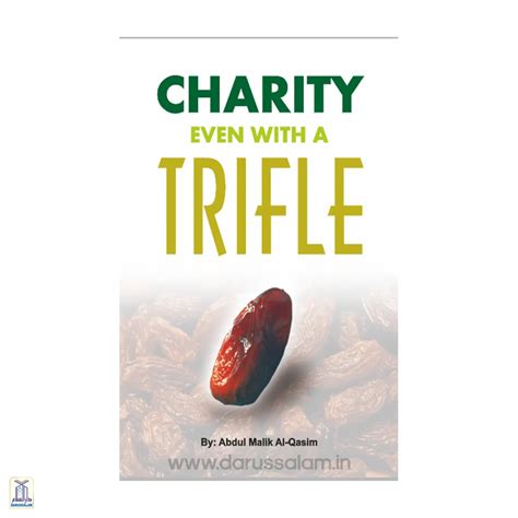 Charity Even With A Trifle – Darussalam India