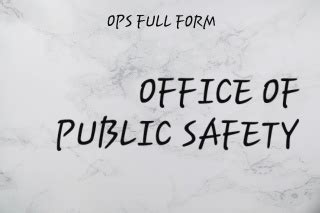 OPS FULL FORM | ओपीएस का फुल फॉर्म