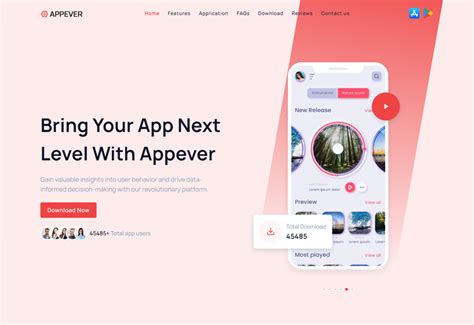 Appever - React Js App Template