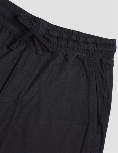 Buy Men Solid Logo IYBF Knit Shorts - Pack Of 1 Black|U.S. Polo Assn. India
