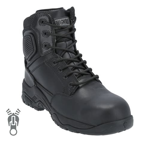 Hi-Tec Magnum Strike Force 6.0 Leder Stiefel (wasserdichter Arbeits ...