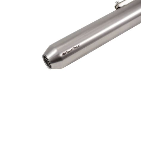 Powerage Slip-Ons Exhaust for RE Meteor 350 Brushed | Motodrift