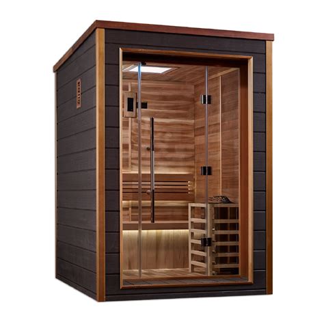 Golden Designs Narvik 2-Person Traditional Sauna – eSteamed Saunas