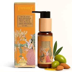 Buy FloraSoul Ayurveda Body Milk | Deep Hydration and Nourishment | Non ...