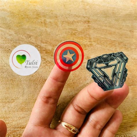 Colourful Superhero Logo Sticker Sheet – Tulsi Resin Store