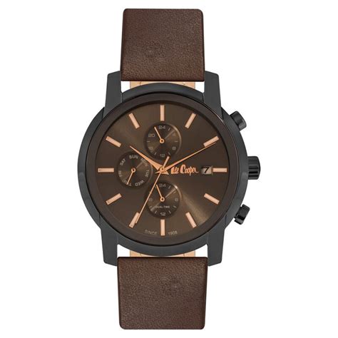 Buy Online Lee Cooper Quartz Analog Grey Dial Watch for Men ...