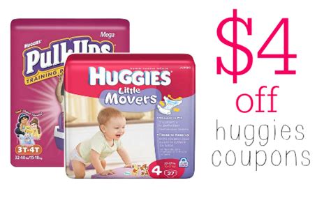 New Huggies Coupons | $4 Off Diapers or Pull-Ups! :: Southern Savers