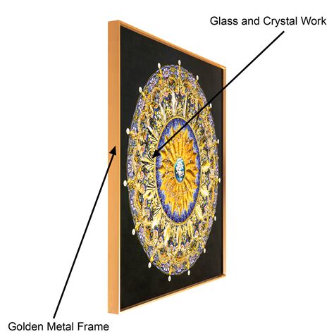 Buy Tapestry of Dreams Crystal Glass Painting | Dekor Company