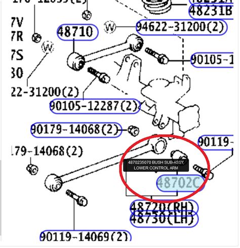3rd Gen 4Runner Rear Control Arm 的图像结果