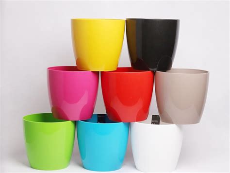 HARSHDEEP Valencia with Wheels 40 Round Plastic Pot for Home & Garden ...