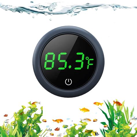 Buy Aquarium Thermometer Digital, PAIZOO Fish Tank Thermometer Accurate ...