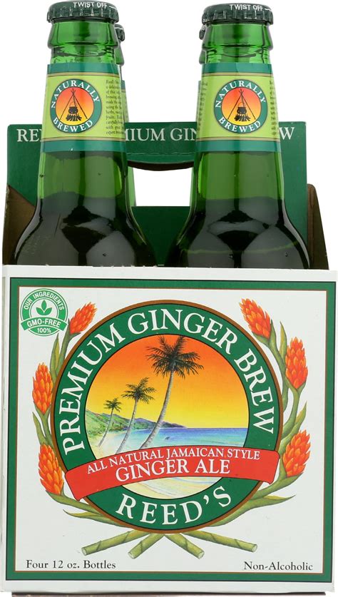 Amazon.com : REED's Strongest Ginger Beer - 12 oz (12 Glass Bottles) 12 ...